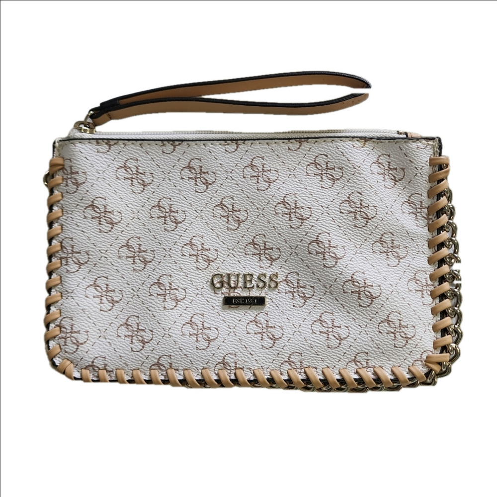 GUESS Vintage 90s Leather clutch bag